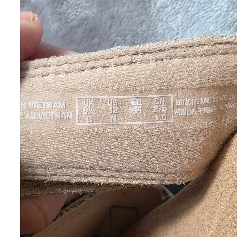 Clarks Leisa Spring Comfort Sandals Womens 12N Rose Gold Leather Metallic NEW - Picture 3 of 7